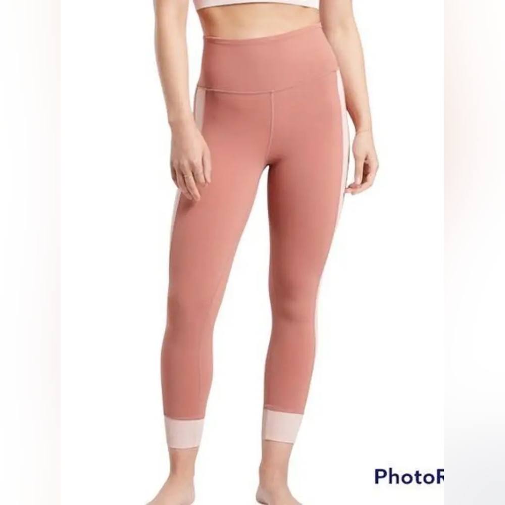 Athleta Elation Rib Trim 7/8 Tight Legging Size SMALL